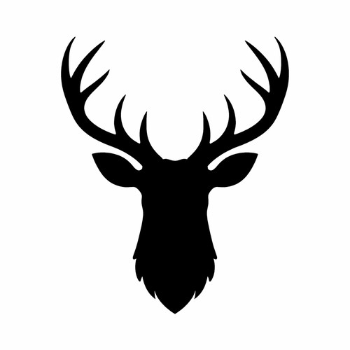 Stag deer head vinyl - stag,