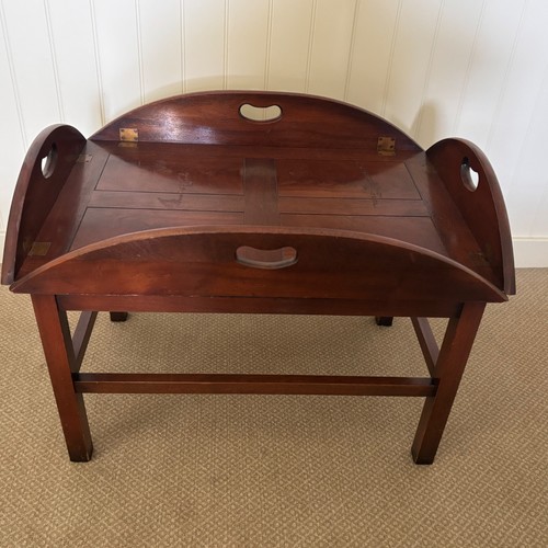 Antique campaign mahogany - antique,