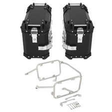 Aluminum Panniers Saddle Cases & Mount Bracket Fit For BMW R1300GS 2023-2025 24