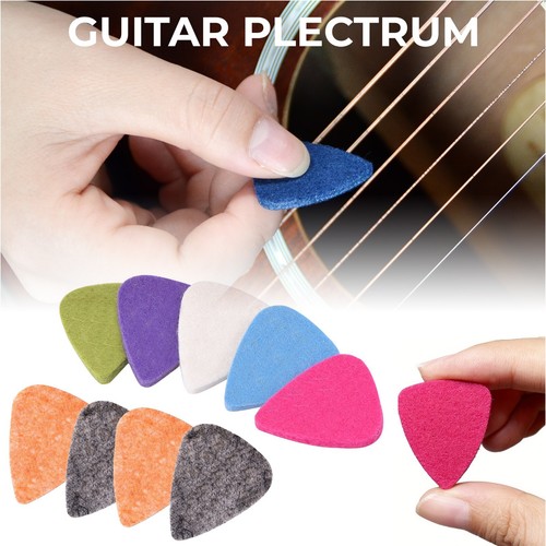 10pcs felt guitar picks 3mm - felt,