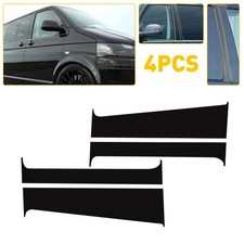 Black B-Post Door Pillar Vinyl