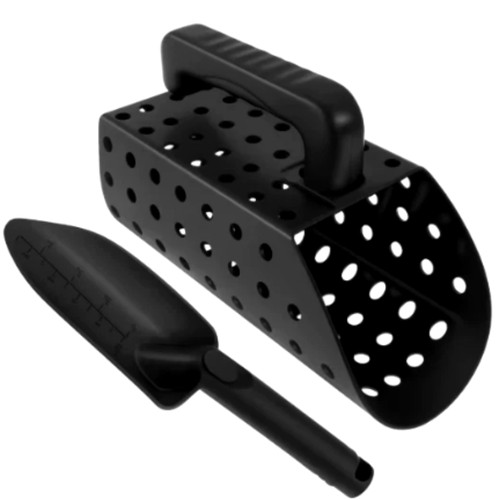 Metal detector sand scoop - metal,