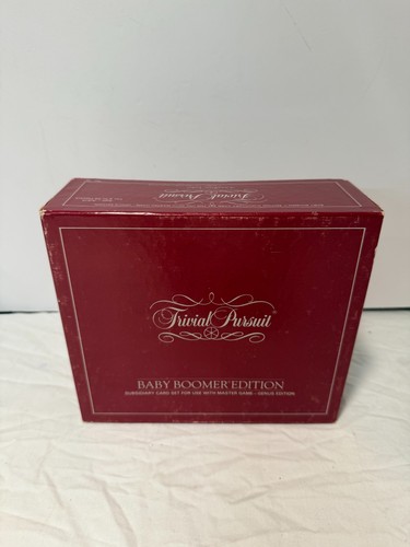 Trivial pursuit baby boomer - baby,