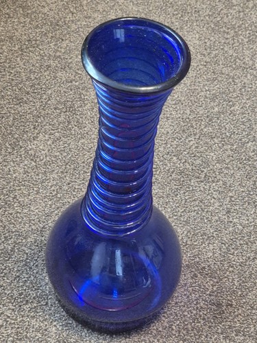 Vtg bristol cobalt blue art - vtg,