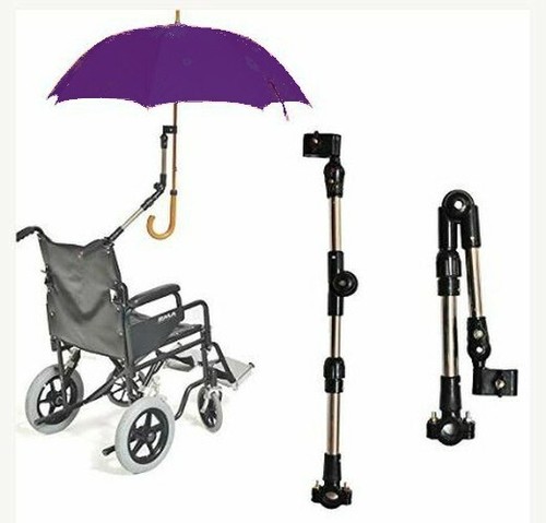 Adjustable wheelchair clamp - wheelchair,