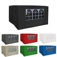 Side Panels for 3x3m Pop Up Gazebo Outdoor Garden Marquee Party Tent New