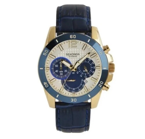 Sekonda blue multi dial - sekonda, g