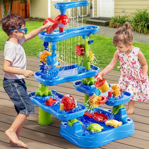 Large sand water - table, kids