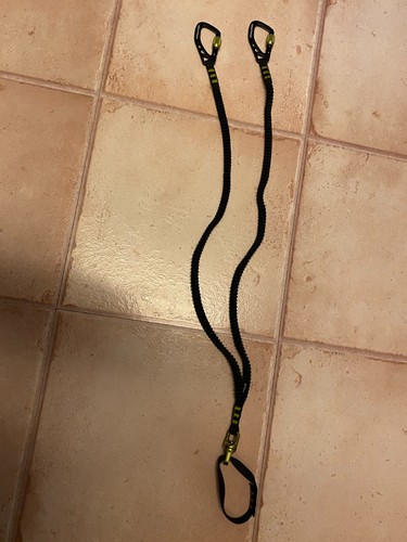 Black diamond spinner leash - black,