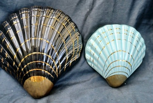 Vintage 1950s ceramic shell - vintage,