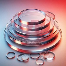 Laser Cut Clear Acrylic