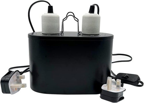 Dual reptile light - reptile, fixture