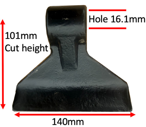 Flail mower blade hammer - flail,