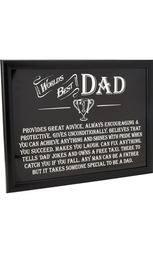 World best dad lap tray - world's,