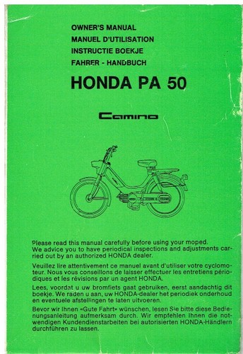 Honda pa50 camino owners - camino,