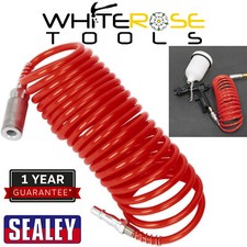 Sealey 5m Coiled Air Hose Line