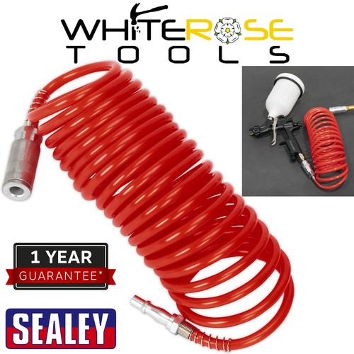 Sealey coiled air hose - 5m,