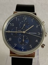 Skagen Mens Chronograph Black