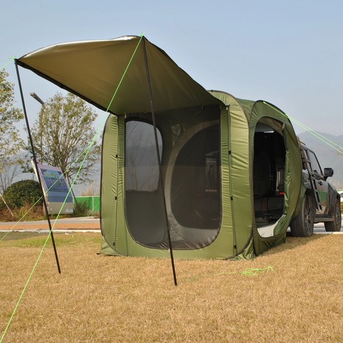 Car tent trailer - car,