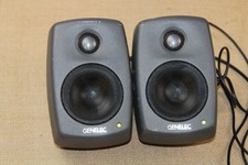2 x Genelec 6010A 2-Way Speakers Active Black