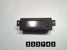 2001 OPEL ASTRA DISPLAY SCREEN