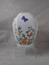 Aynsley Cottage Garden Flowers & Butterflies Georgian Vase 18cm High 