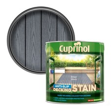 Cuprinol UTDSSB25L Anti Slip Decking Stain Silver Birch 2.5 Litre