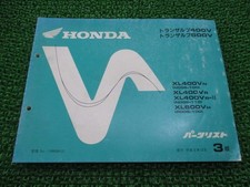 Transalp 400V/600V Parts List