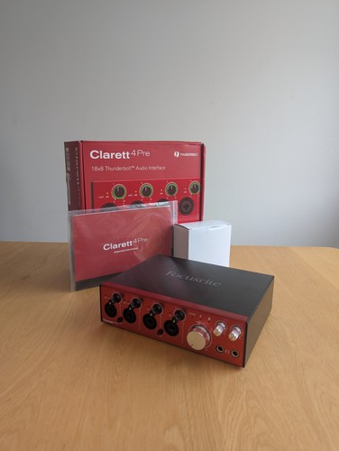 Barely used focusrite - focusrite, clarett