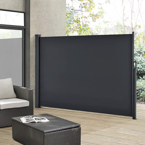 Retractable side awning or - retractable,