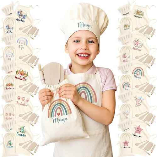 Personalised kids apron - personalised,