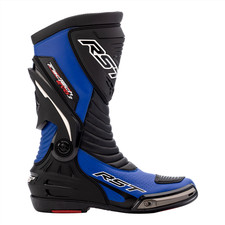 RST Tractech Evo III Sports Boots Blue/Black Race Track Sports Motorcycle Boots