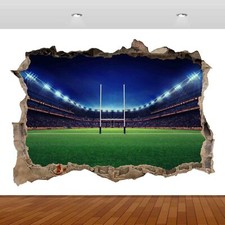 Rugby Club Player Stadium Goal