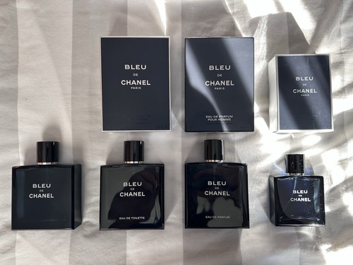 Empty bleu chanel - bleu, bottles