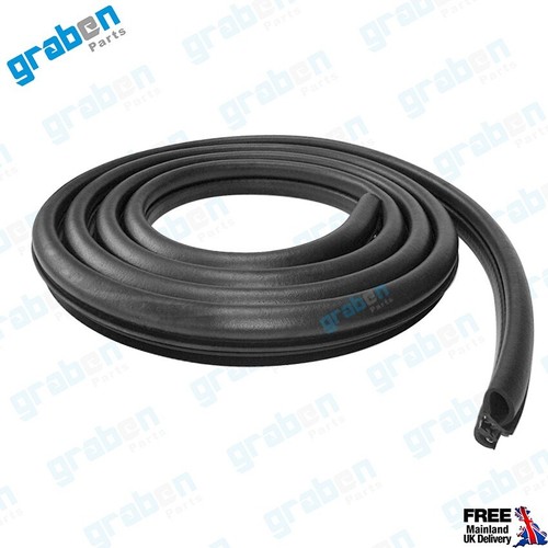 Front door rubber seal - front,