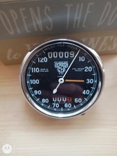 Smiths Professionaly Restored Chronometric 1937 120mph Rare Speedometer.