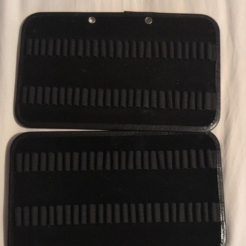 Black velvet organiser - velvet, cases