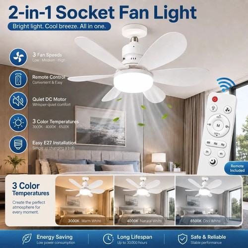 40w modern led ceiling fan - 40w,