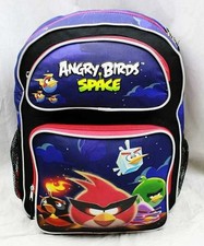 Angry Birds School Backpack Boys Girls New 16" x 12"
