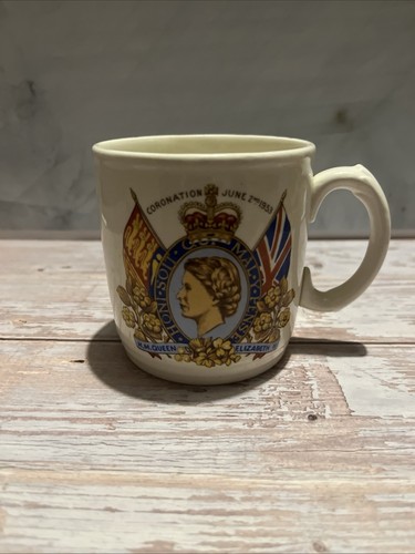 Vintage 1953 queen elizabeth - vintage,