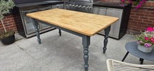 Solid Farmhouse Dining Table