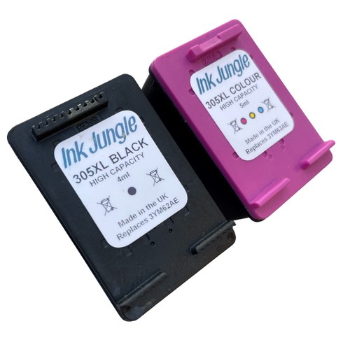 Refilled 305 305xl black - refilled,