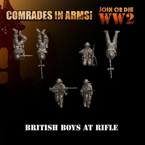 28mm ww2 british boys - ww2,