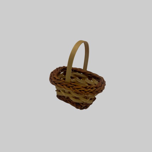 Dolls house large wicker carry - house,
