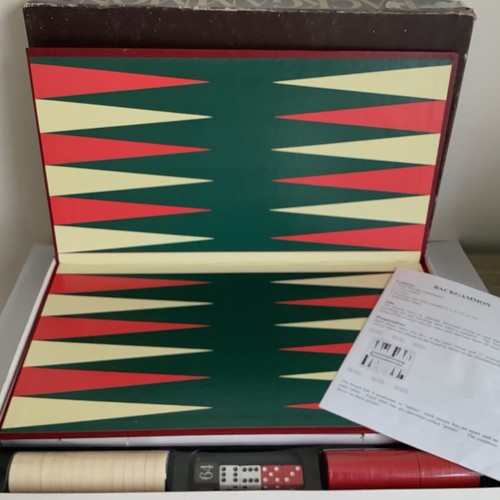 Vintage backgammon board - board, game