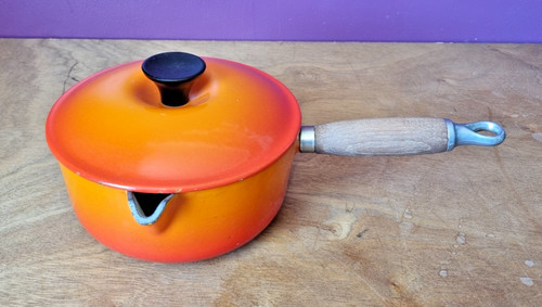 Creuset cast iron saucepan - creuset,