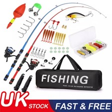 2Pcs Telescopic Fishing Rods Sea Fishing Travel Fishing Rods Sea Tackle Tool Set