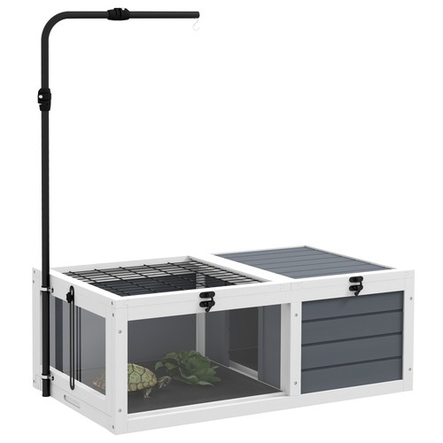 Pawhut tortoise house - tortoise, wooden