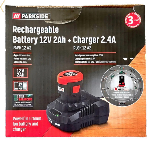 Parkside 12v rechargeable - 12v,
