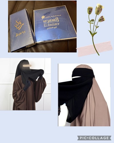 Eating niqab beautiful - eating,